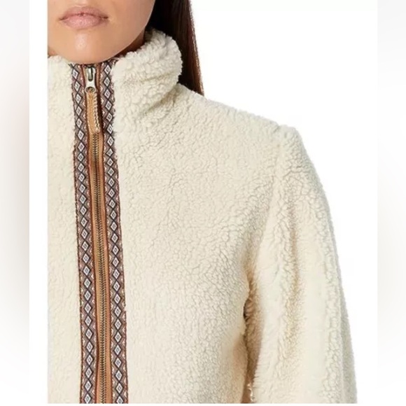 Faherty Ashbury Sherpa Jacket Coat NEW Womens - Picture 3 of 7